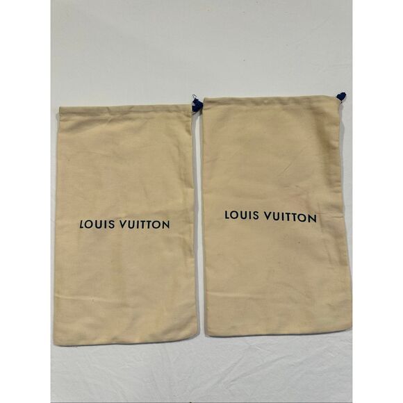 Louis Vuitton (2) dust bags, size 10 x 16.5 - Picture 1 of 8